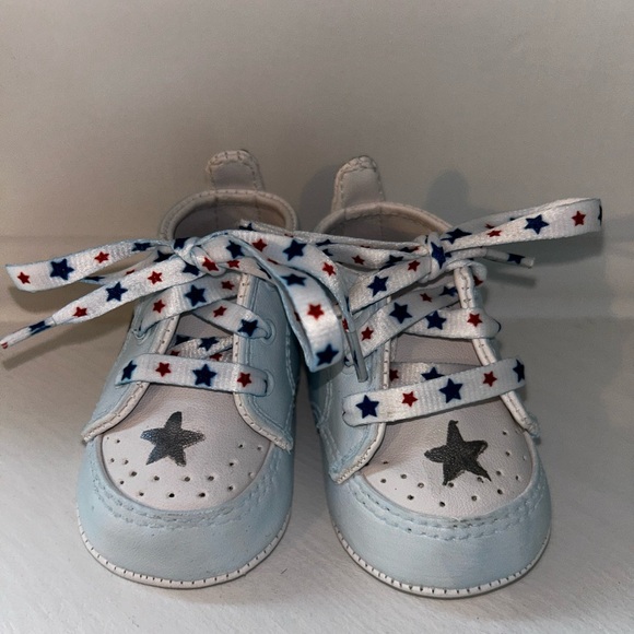 Lil Tootsie’s baby shoes ACE airplane pilot size 2 fits 3-6 months NEW - Picture 3 of 8